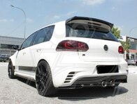 VW MK6 Golf R Aggrandize widebody conversion white 6.jpg