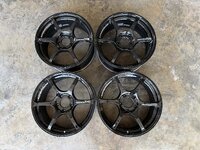 original rare Yokohama ADVAN Racing RG3 17x7.5jj offset +48 5H pcd 5x114.3 Lightweight rim made in Japan