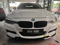 BMW f30 mad style front skirt lip