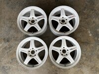 original rare Rays Volk Racing TRD T3 17x7.5 17x8.5 offset +40 5H pcd 5x114.3 Lightweight FORGED rim made in Japan