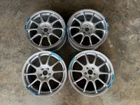 original rare Rays Volk Racing ZE40 Club Racer GR86/BRZ Cup 17x7.5jj offset +44 5H pcd 5x100 Lightweight FORGED rim made in Japan