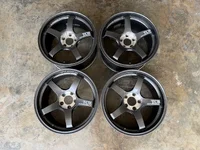 original rare Yokohama ADVAN Racing TC3 18x8.5jj offset +31 5H pcd 5x114.3 rim made in Japan