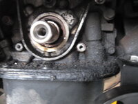 01.oil pump oil seal remove becoz of leak.JPG