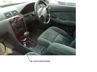 Nissan cefiro ac ctrl panel.JPG